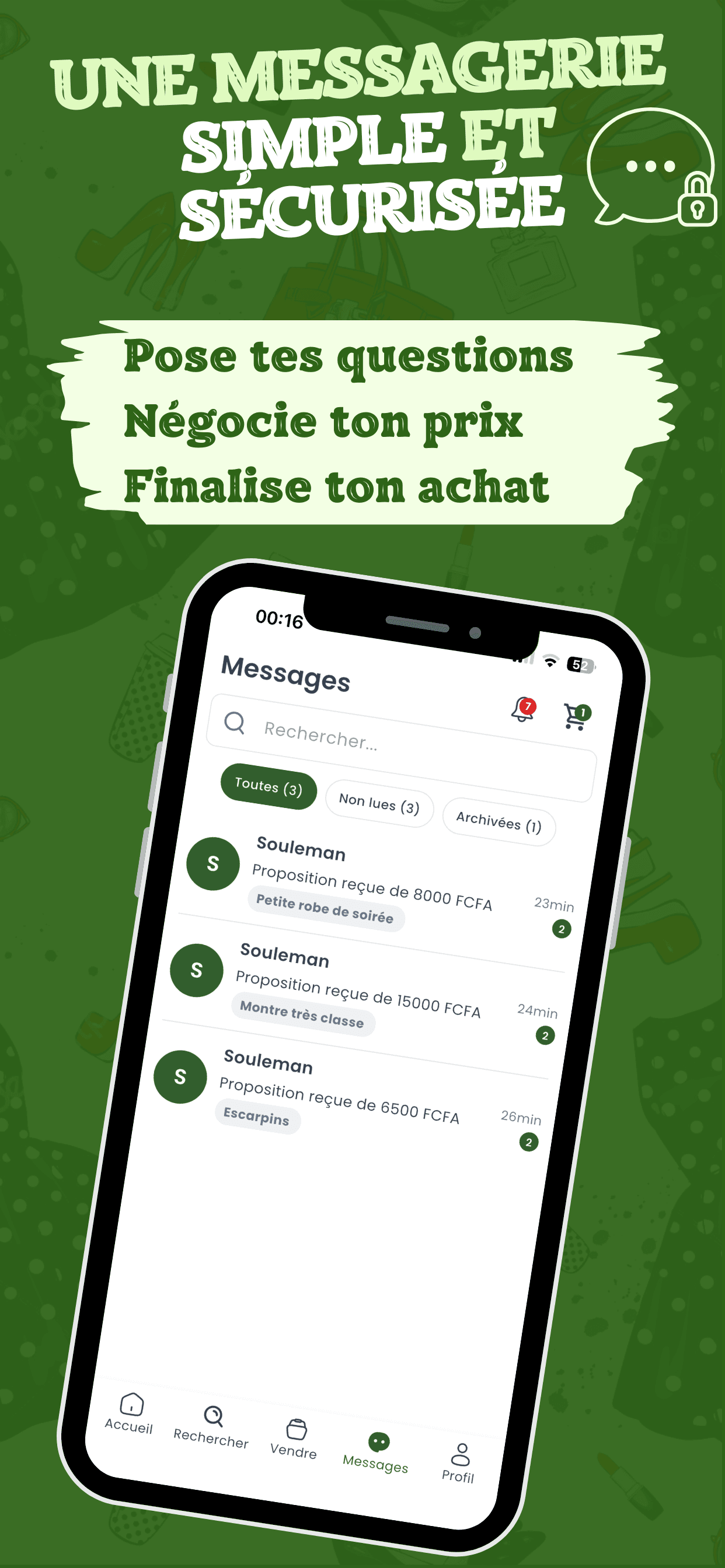 Messagerie simple et sécurisée